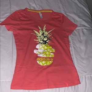 Adidas NEO pineapple athletic shirt